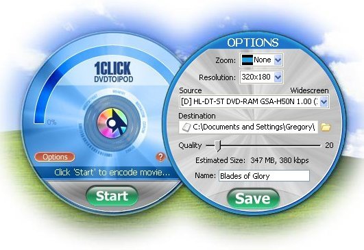 1CLICK DVDTOIPOD 3.2.0.4 full